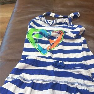 Place Blue and White Striped Garment